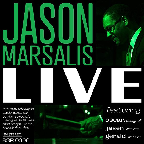 Jason Marsalis Live - Jason Marsalis - Musik - BASIN STREET REC. - 0652905030622 - 11. september 2020