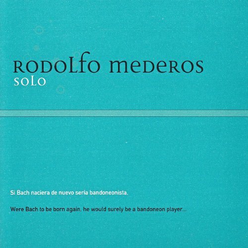 Cover for Rodolfo Mederos · Soledad (CD) (2008)