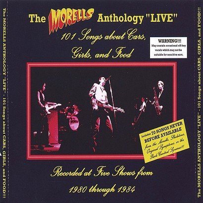 Cover for Morells · Anthology Live: 101 Songs About Cars Girls &amp; Food (CD) (2012)