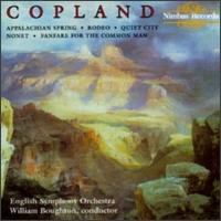 Cover for Copland / Boughton / English So · Appalachian Spring / Rodeo / Quiet City / Fanfare (CD) (1992)