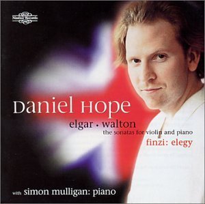 Cover for Elgar / Walton / Finzi / Hope / Mulligan · English Violin Music (CD) (2001)