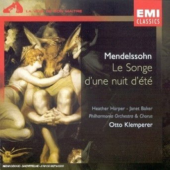 MENDELSSOHN - LE SONGE D'UNE NUIT D'éTé - Klemperer Otto - Musik - WARNER - 0724382666622 - 8. november 2013