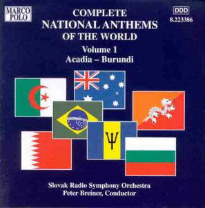 Cover for Complete National Anthems of the World / Various (CD) (1998)