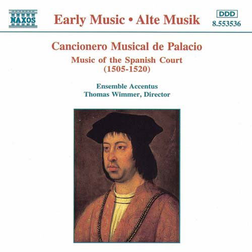 Cover for Wimmer / Ensemble Accentus · Cancionero Musical De Pal (CD) (1997)