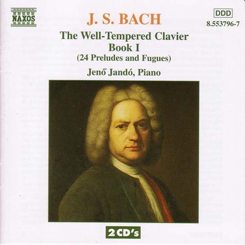 Cover for Bach · Well Tempered Clavier Book 1 (CD) (1998)