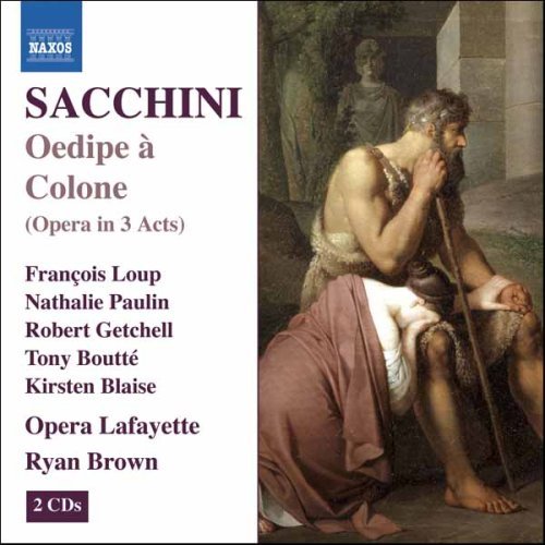 Cover for Opera Lafayette or &amp; Chbrown · Sacchinioedipe A Colone (CD) (2006)