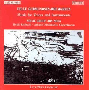 Cover for Gudmundsen-holmgreen · Music for Voices and Instruments (CD) (2000)