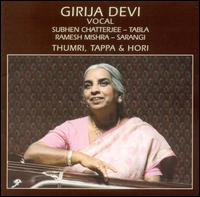 Cover for Girija Devi · Thumri Tappa &amp; Hori (CD) (2004)