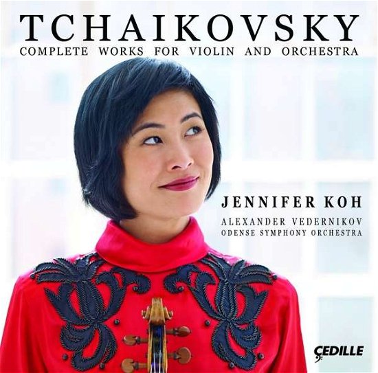 Cover for Tchaikovsky / Koh / Odense Symphony Orchestra · Tchaikovsky: Complete Works for Violin &amp; Orchestra (CD) (2016)