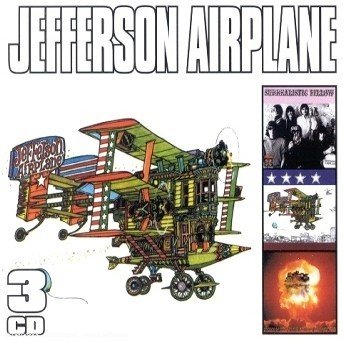 Cover for Jefferson Airplane · Surrealistic Pillow / After Bathing at Baxter's / Crown of Creation (CD) (2008)