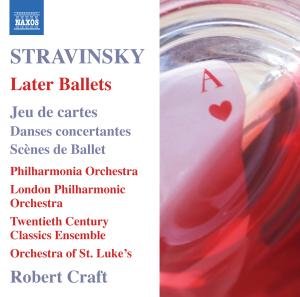 Cover for Robert Craft · Stravinskylater Ballets (CD) (2007)