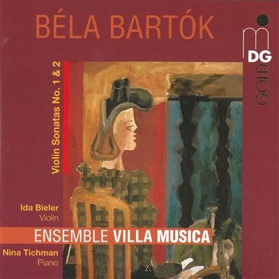 Cover for B. Bartok · Violin Sonatas No.1 &amp; 2 (CD) (2013)