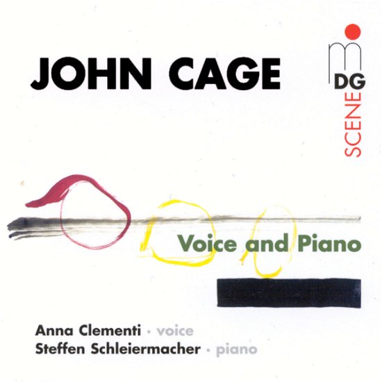 Cover for Cage / Clementi / Schleiermacher · Music for Voice &amp; Piano (CD) (2001)