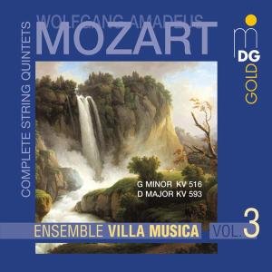 Quintets 3 - Mozart / Ensemble Villa Musica - Musik - MDG - 0760623110622 - 21 maj 2002