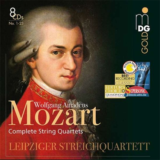 Cover for Wolfgang Amadeus Mozart · Complete String Quartets (CD) (2018)