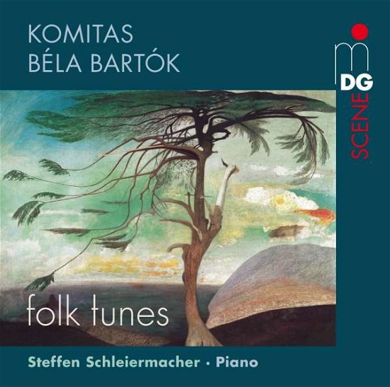 Komitas / Bartok: Folk Tunes - Steffen Schleiermacher - Muziek - MDG - 0760623219622 - 26 maart 2021