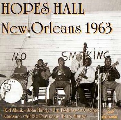 Cover for Hopes Hall · New Orleans 1963 (CD) (2014)