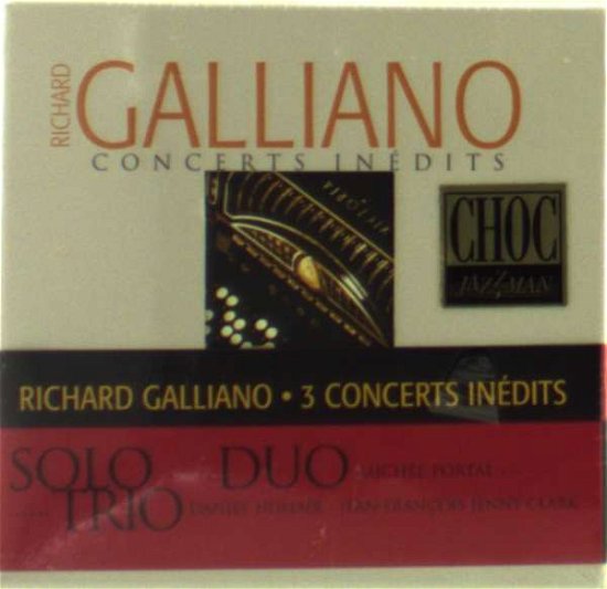 Cover for Richard Galliano · Concerts Inedits (CD) (2000)
