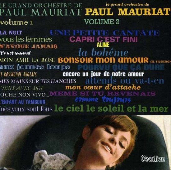 Cover for Paul Mauriat · Le Grand Orchestre De Paul Mauriat - Volumes 1 / 2 (CD) (2013)