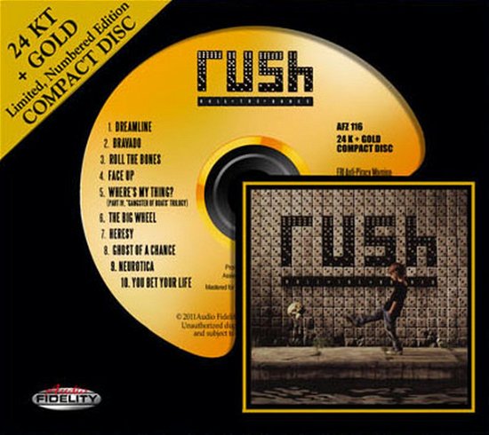 Roll the Bones-24k-gold-c - Rush - Musikk - AUDIO FIDELITY - 0780014211622 - 1. august 2011