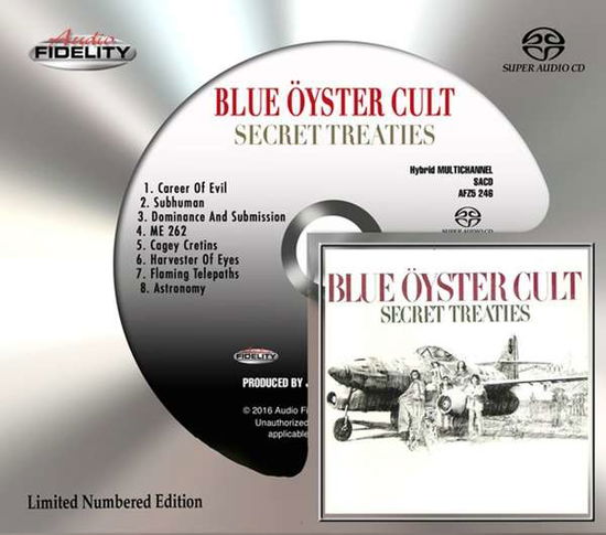 Secret Treaties - Blue Oyster Cult - Musik - AUDIO FIDELITY - 0780014224622 - 21. oktober 2016