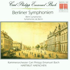 Berlin Symphonies - Bach,c.p.e. / Haenchen / Bco - Musik - Berlin Classics - 0782124109622 - 10. Oktober 1994