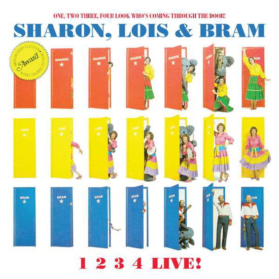 Cover for Sharon, Lois &amp; Bram · 1234 Live (CD) (2016)