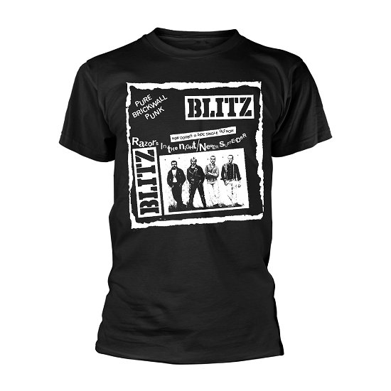 Cover for Blitz · Pure Brick Wall (Black) (T-shirt) [size XL] [Black edition] (2019)