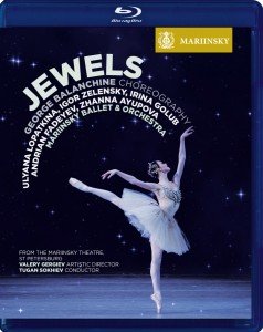 Cover for Mariinsky Ballet and Orchestra / Gergiev · Balanchines - Jewels (Blu-ray) (2017)