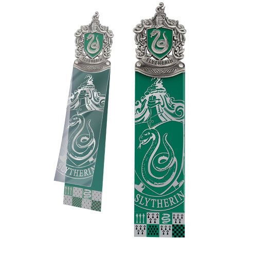 Hp Slytherin Crest Bookmark - Hp Slytherin Crest Bookmark - Merchandise - The Noble Collection - 0849241002622 - 1. november 2018