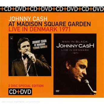 Cover for Johnny Cash · At Madison Square Garden / Man in Black: Live in (CD) (2019)