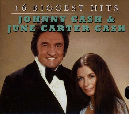 Cover for Johnny Cash &amp; June Carter Cash · 16 Biggest Hits (CD)