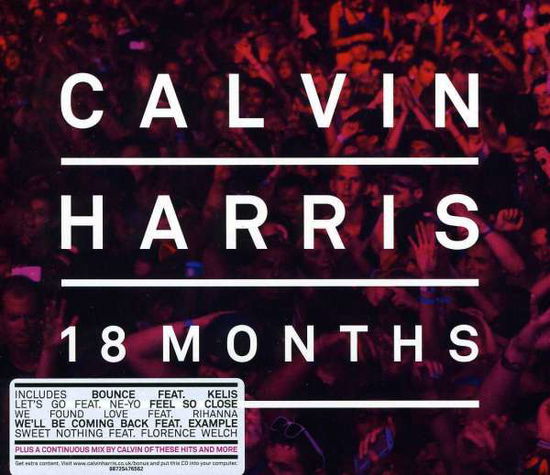 18 Months - Calvin Harris - Musiikki - Sony - 0886974765622 - tiistai 13. marraskuuta 2012