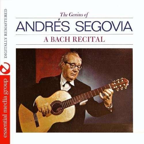 Cover for Andres Segovia · Bach Recital (CD) [Remastered edition] (2011)