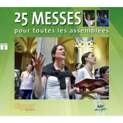 Cover for Collectif · 25 Messes Pour Toutes Les Assemblees Vol.2 (CD)