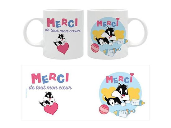 Cover for Looney Tunes · Looney Tunes - Mug 320ml - MERCI DE TOUT MON CUR (Toys)