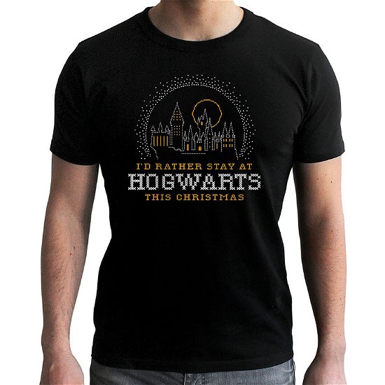 Cover for Harry Potter · Harry Potter - Man Black tshirt - CHRISTMAS (N/A)