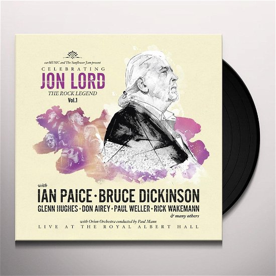 Cover for Jon Lord · Celebrating Jon Lord: the Rock Legend, Vol. 1 (LP) (2018)