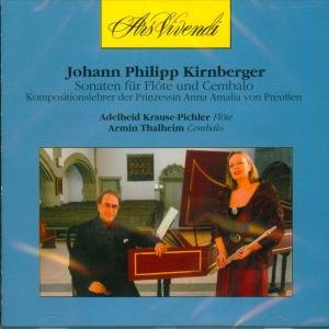 Cover for Thalheim Armin · Krause-pichler Adelheid - Jp Kirnberger - Sonaten F (CD)