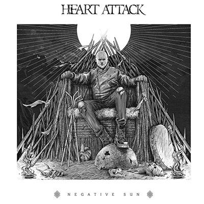 Negative Sun - Heart Attack - Musikk - Atomic Fire - 4251981701622 - 10. juni 2022