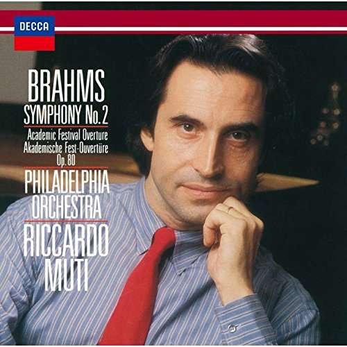 Cover for J. Brahms · Symphony No.2 Academic Festival Overture (CD) (2015)