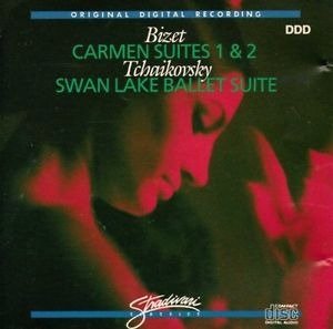 Cover for The Lubljana Symphony Orchestra / Munih Marko · Carmen Suites Nos. 1-2 / Swan Lake Ballet Suite (CD) (1988)
