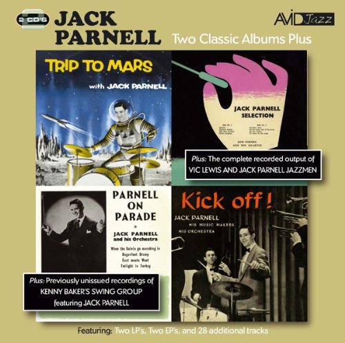 Two Classic Albums Plus Two Eps (Trip To Mars / Jack Parnell Selection / Parnell On Parade / Kick Off!) - Jack Parnell - Música - AVID - 5022810301622 - 25 de octubre de 2010