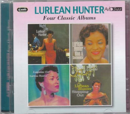 Lurlean Hunter · Four Classic Albums (Night Life / Blue & Sentimental / Lonesome Gal / Stepping Out) (CD) (2015)