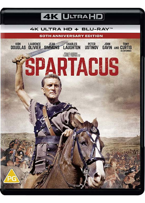 Spartacus - Spartacus Uhd - Elokuva - Universal Pictures - 5053083211622 - maanantai 17. elokuuta 2020