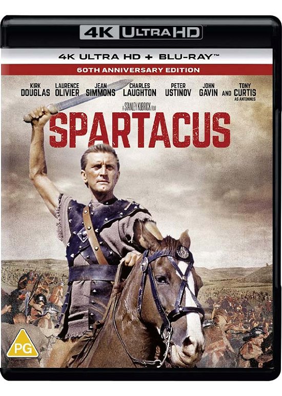 Cover for Spartacus Uhd · Spartacus (4K UHD Blu-ray) (2020)