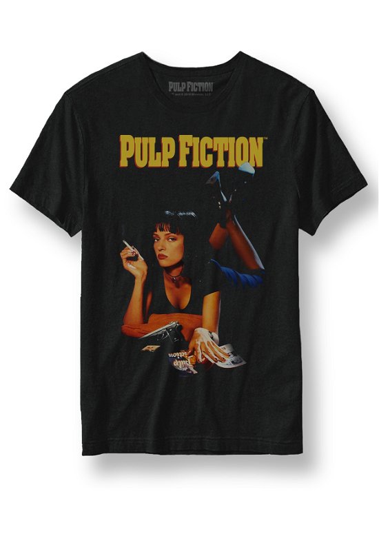 Cover for Pulp Fiction · Uma Classic Poster (T-shirt) [size M] [Black edition] (2020)