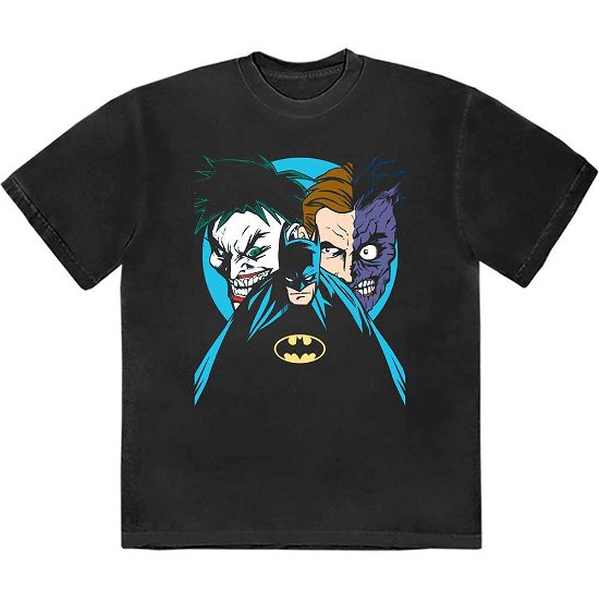 DC Comics Unisex T-Shirt: Batman Creeping Villains - DC Comics - Merchandise -  - 5056737229622 - 
