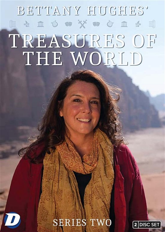 Cover for Bettany Hughes Treasures S2 · Bettany Hughes Treasures Of The World: Series 2 (DVD) (2023)