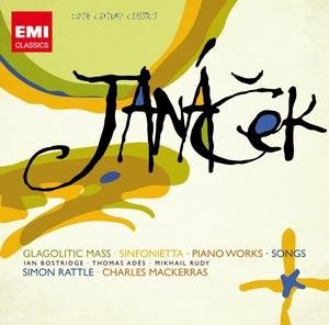 Cover for Rattle / Mackerras / Bostridge/+ · Janacek: Glagolitic Mass / Sinfonietta / Piano Works / Songs (CD) (2009)